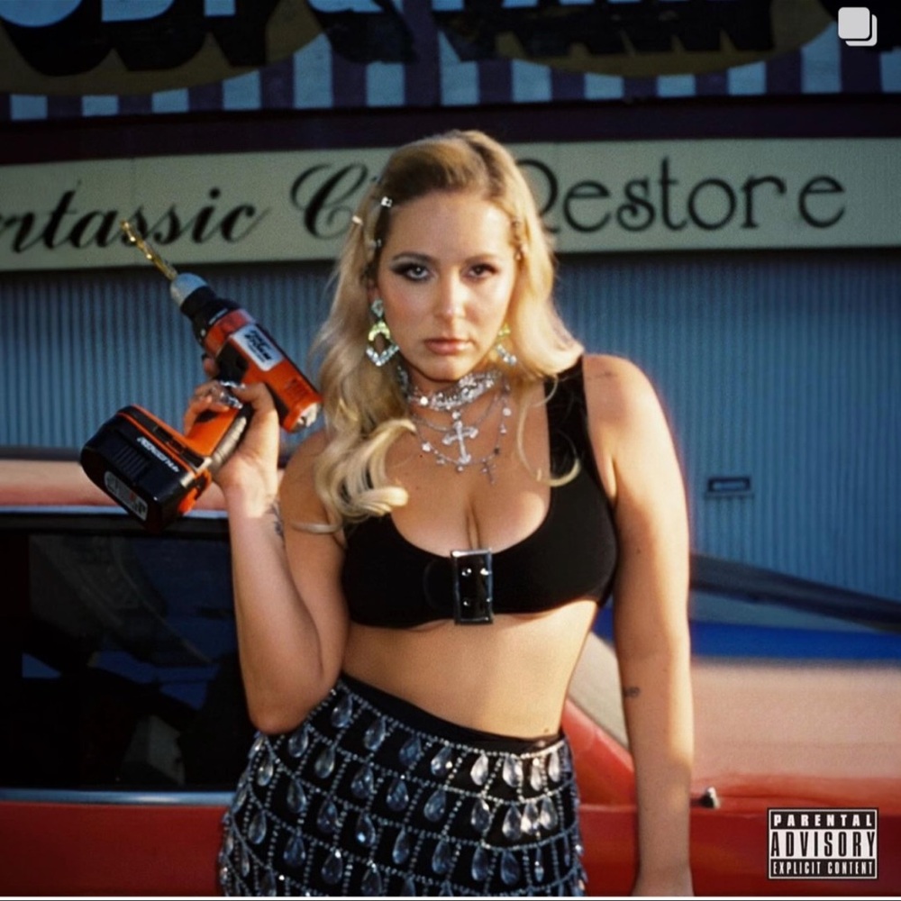 Iconic “Choke” Single Cover Crop Top – Worn by Emlyn